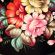 Zhostovo Tray Summer Buoquet in Home Decor Metal trays category