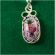 Enamel Earring Dewdrop Pink in Finift Jewelry Earrings category