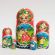 Matryoshka Russian Country Life in Nesting Dolls One-of-a-kind category