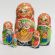 Russian Folk Tale Kolobok in Nesting Dolls One-of-a-kind category