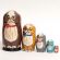 Nesting Doll Brown Cat in Nesting Dolls Animals  category
