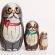 Nesting Doll Blue Cat in Nesting Dolls Animals  category