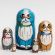 Nesting Doll Blue Cat in Nesting Dolls Animals  category