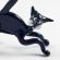 Glass Black Cat in Glass Figurines Cats category