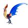 Figurine Rooster with Long Tale in Glass Figurines Birds category