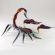 Glass Red Scorpion in Glass Figurines Insects category