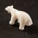 Polar Bear Glass Figure in Glass Figurines Miniature Figurines category