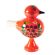 Wood Whistle Bird Orange in  Wooden Toys category
