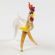 Rooster Glass Figure in Glass Figurines Birds category