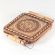 Pocket Mirror Rose in Birch Bark Crafts Compact Mirrors category