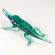 Glass Crocodile Figure in Glass Figurines Reptiles category