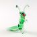 Glass Jolly Caterpillar in Glass Figurines Insects category