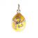 Pendant Bow Yellow Color in Faberge Jewelry Pendants category