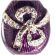 Pendant Bow Violet in Faberge Jewelry Pendants category