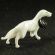 White Setter in Glass Figurines Dogs category