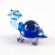 Small  Blue Turtle in Glass Figurines Miniature Figurines category