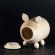 Wooden Toy Piggy Bank in  Crafts Supplies category