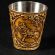Set of Shot Glasses with Case Wolf in Birch Bark Crafts Trinket Boxes category