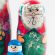 Christmas Set of 3 Nesting Dolls in Nesting Dolls Traditional Dolls category
