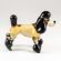 Glass Brown Poodle in Glass Figurines Dogs category