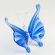 Glass Butterfly Figurine in Glass Figurines Insects category