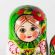 Matryoshka Alina with Ashberries in Nesting Dolls Traditional Dolls category