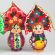 Set of Assorted Wood Dolls Russian Girls in  Christmas Ornaments category