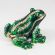 Green Frog Box Faberge Style in Faberge Jewelry Jewelry Boxes category