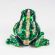 Green Frog Box Faberge Style in Faberge Jewelry Jewelry Boxes category