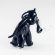 Black Mammoth Figurine in Glass Figurines Wild  Animals category