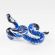 Glass Blue Snake in Glass Figurines Reptiles category