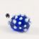 Glass Hedgehog Miniature in Glass Figurines Miniature Figurines category