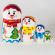 Snowman Russian Matryoshka in Nesting Dolls Christmas Motives category