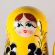 Ashberries on Yellow in Nesting Dolls Flowers  category