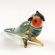 Little Eagle Owl in Glass Figurines Birds category