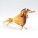 Brown Dachshund in Glass Figurines Dogs category