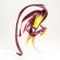 Rooster with Long Tale in Glass Figurines Birds category
