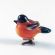 Robin Mini Figurine in Glass Figurines Miniature Figurines category