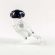Glass Polar Owl Figure in Glass Figurines Birds category