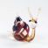 Glass Brown Snail in Glass Figurines Insects category