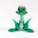 Glass Princess Frog in Glass Figurines Reptiles category