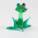 Glass Princess Frog in Glass Figurines Reptiles category