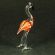 Glass Crane Figurine in Glass Figurines Birds category
