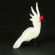 Glass Parrot Figure in Glass Figurines Birds category