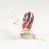 Glass Red Snail in Glass Figurines Insects category