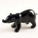 Glass Black Bear Figure in Glass Figurines Wild  Animals category