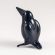 Glass Raven Figurine in Glass Figurines Birds category