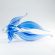 Blue Glass Fish in Glass Figurines Sea Life Creatures category