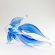 Blue Glass Fish in Glass Figurines Sea Life Creatures category