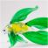 Glass Green Fish in Glass Figurines Sea Life Creatures category